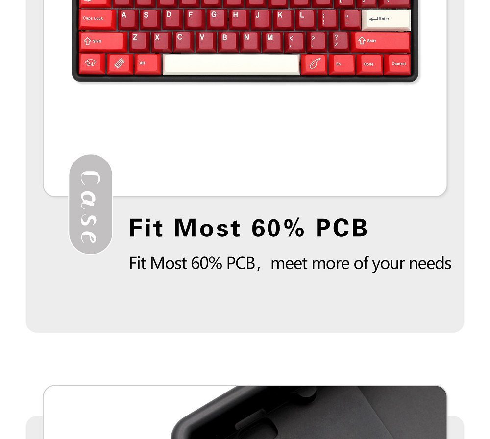 Poseidon PSD60 RE Case Anodized Aluminium or Coating case for mechanical keyboard White Black Silver Light Grey for bm60 xd64 Poseidon PSD60 RE Case Anodized Aluminium or Coating case for mechanical keyboard White Black Silver Light Grey for bm60 xd64