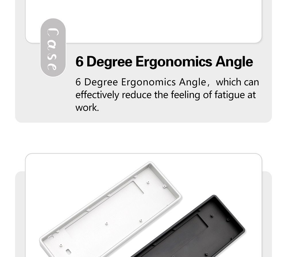 Poseidon PSD60 RE Case Anodized Aluminium or Coating case for mechanical keyboard White Black Silver Light Grey for bm60 xd64 Poseidon PSD60 RE Case Anodized Aluminium or Coating case for mechanical keyboard White Black Silver Light Grey for bm60 xd64