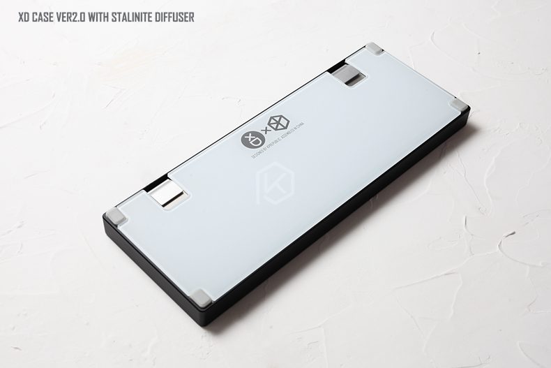 Anodized Aluminium case for xd60 xd64 60% hhkb layout custom keyboard acrylic panels diffuser can support gh60 xd64 xd60 60% Anodized Aluminium case for xd60 xd64 60% hhkb layout custom keyboard acrylic panels diffuser can support gh60 xd64 xd60 60%