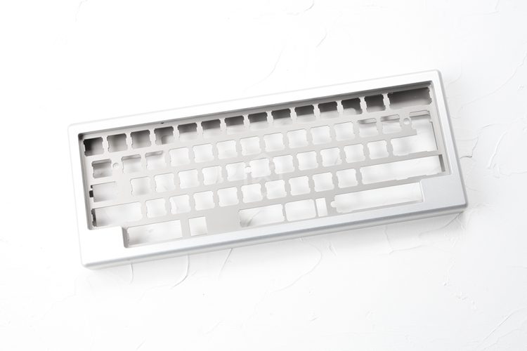 Anodized Aluminium case for xd60 xd64 60% hhkb layout custom keyboard acrylic panels diffuser can support gh60 xd64 xd60 60%