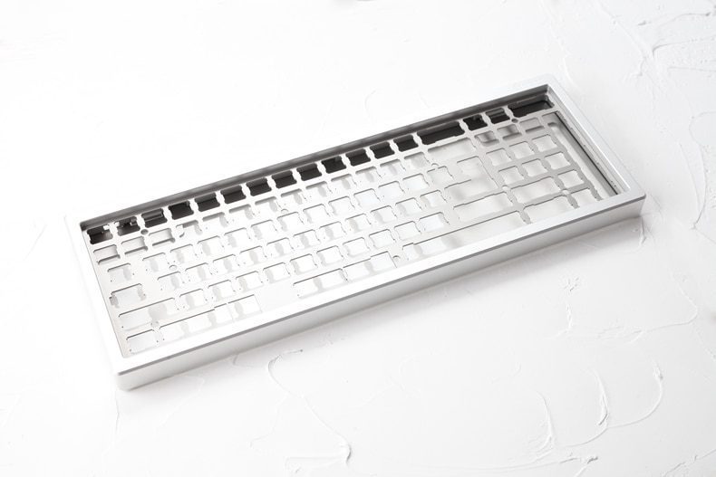 Anodized Aluminium case for xd96 xiudi custom keyboard acrylic panels stalinite diffuser can support Rotary brace supporter Anodized Aluminium case for xd96 xiudi custom keyboard acrylic panels stalinite diffuser can support Rotary brace supporter