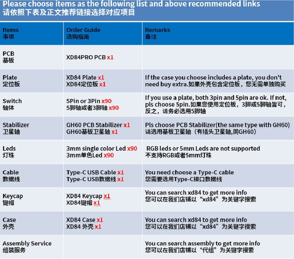 xd84 pro 75% eepw84 Custom Mechanical Keyboard Supports TKG-TOOLS Underglow RGB PCB programmed kle Kimera core Lots of layouts xd84 pro 75% eepw84 Custom Mechanical Keyboard Supports TKG-TOOLS Underglow RGB PCB programmed kle Kimera core Lots of layouts