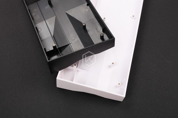 xd84 eepw84 plastic case black white case for xd84 70% eepw84 pcb and plate xd84 eepw84 plastic case black white case for xd84 70% eepw84 pcb and plate