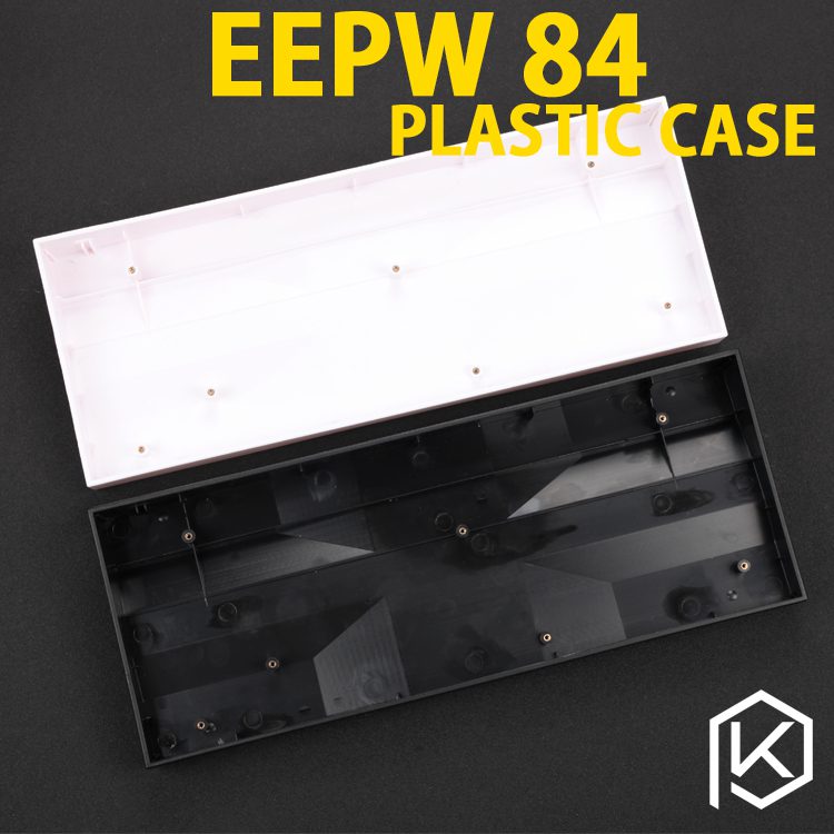 xd84 eepw84 plastic case black white case for xd84 70% eepw84 pcb and plate xd84 eepw84 plastic case black white case for xd84 70% eepw84 pcb and plate
