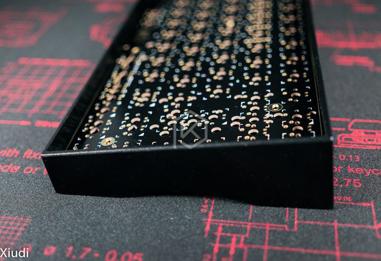 xd84 eepw84 plastic case black white case for xd84 70% eepw84 pcb and plate xd84 eepw84 plastic case black white case for xd84 70% eepw84 pcb and plate