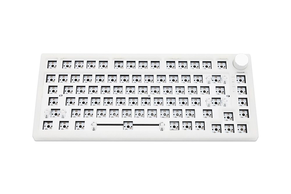 Feker IK75 Pro 3 Mode Wireless 75% Gasket Mechanical Keyboard kit hot swappable switch lighting effects RGB led type c 2.4G BT Feker IK75 Pro 3 Mode Wireless 75% Gasket Mechanical Keyboard kit hot swappable switch lighting effects RGB led type c 2.4G BT