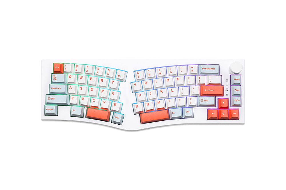 Feker Alice 80 3 Mode Wireless 80% Mechanical Keyboard kit hot swappable switch lighting effects RGB led type c 2.4G BT Ergo Kit Feker Alice 80 3 Mode Wireless 80% Mechanical Keyboard kit hot swappable switch lighting effects RGB led type c 2.4G BT Ergo Kit