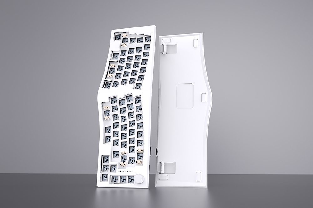 Feker Alice 80 3 Mode Wireless 80% Mechanical Keyboard kit hot swappable switch lighting effects RGB led type c 2.4G BT Ergo Kit Feker Alice 80 3 Mode Wireless 80% Mechanical Keyboard kit hot swappable switch lighting effects RGB led type c 2.4G BT Ergo Kit