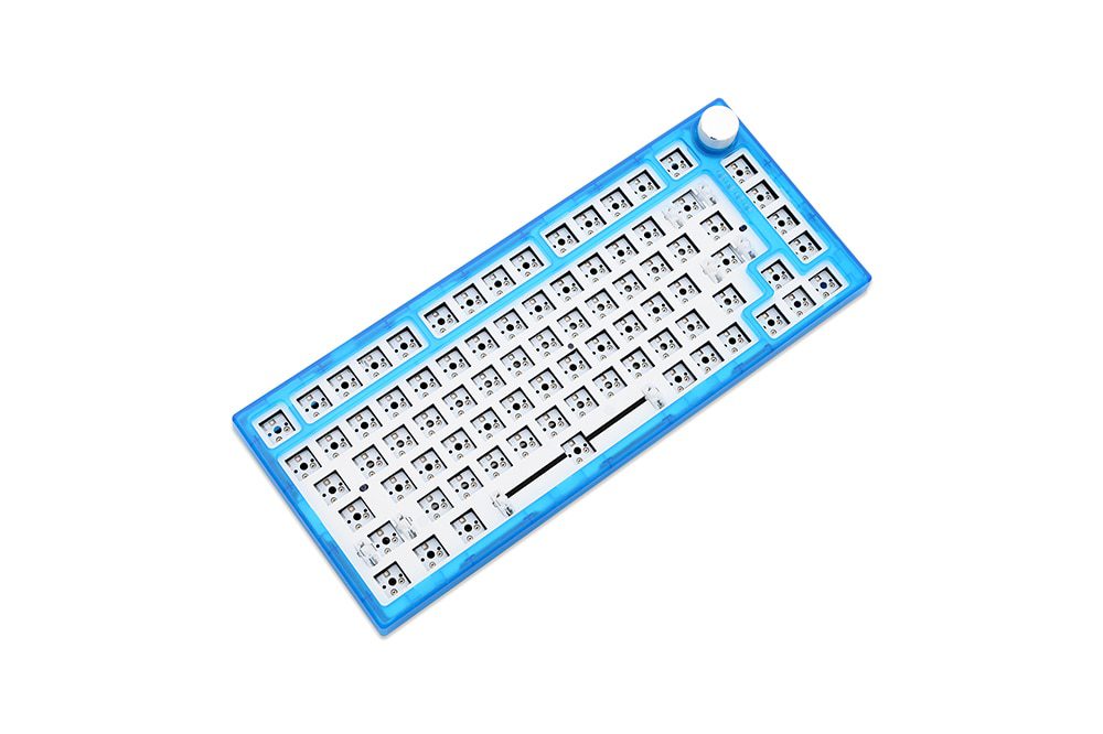 Feker IK75 Pro 3 Mode Wireless 75% Gasket Mechanical Keyboard kit Black Blue hot swappable lighting effects RGB led 2.4G BT Feker IK75 Pro 3 Mode Wireless 75% Gasket Mechanical Keyboard kit Black Blue hot swappable lighting effects RGB led 2.4G BT