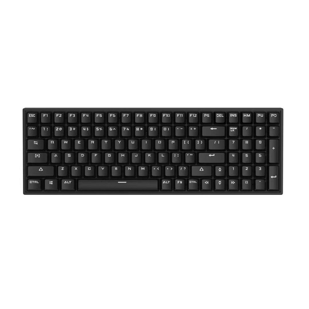 MXRSKEY 96U 96 key dual mode Bluetooth 5.0 Mechanical Keyboard Kit lighting effect RGB switch led type c software macro MXRSKEY 96U 96 key dual mode Bluetooth 5.0 Mechanical Keyboard Kit lighting effect RGB switch led type c software macro