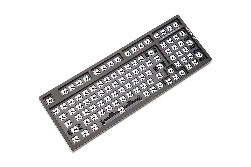 Feker 98 3 Mode Wireless 98% Mechanical Keyboard kit hot swappable switch lighting effects RGB led type c 2.4G BT Feker 98 3 Mode Wireless 98% Mechanical Keyboard kit hot swappable switch lighting effects RGB led type c 2.4G BT