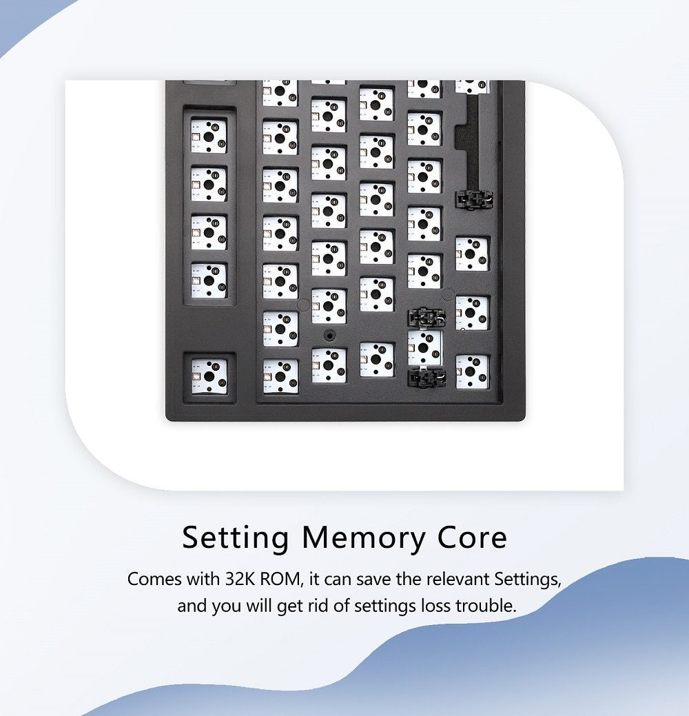 Feker 98 3 Mode Wireless 98% Mechanical Keyboard kit hot swappable switch lighting effects RGB led type c 2.4G BT Feker 98 3 Mode Wireless 98% Mechanical Keyboard kit hot swappable switch lighting effects RGB led type c 2.4G BT