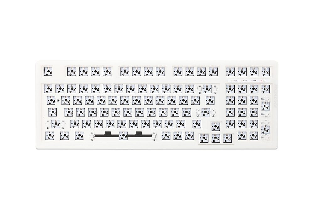 Feker 98 3 Mode Wireless 98% Mechanical Keyboard kit hot swappable switch lighting effects RGB led type c 2.4G BT Feker 98 3 Mode Wireless 98% Mechanical Keyboard kit hot swappable switch lighting effects RGB led type c 2.4G BT