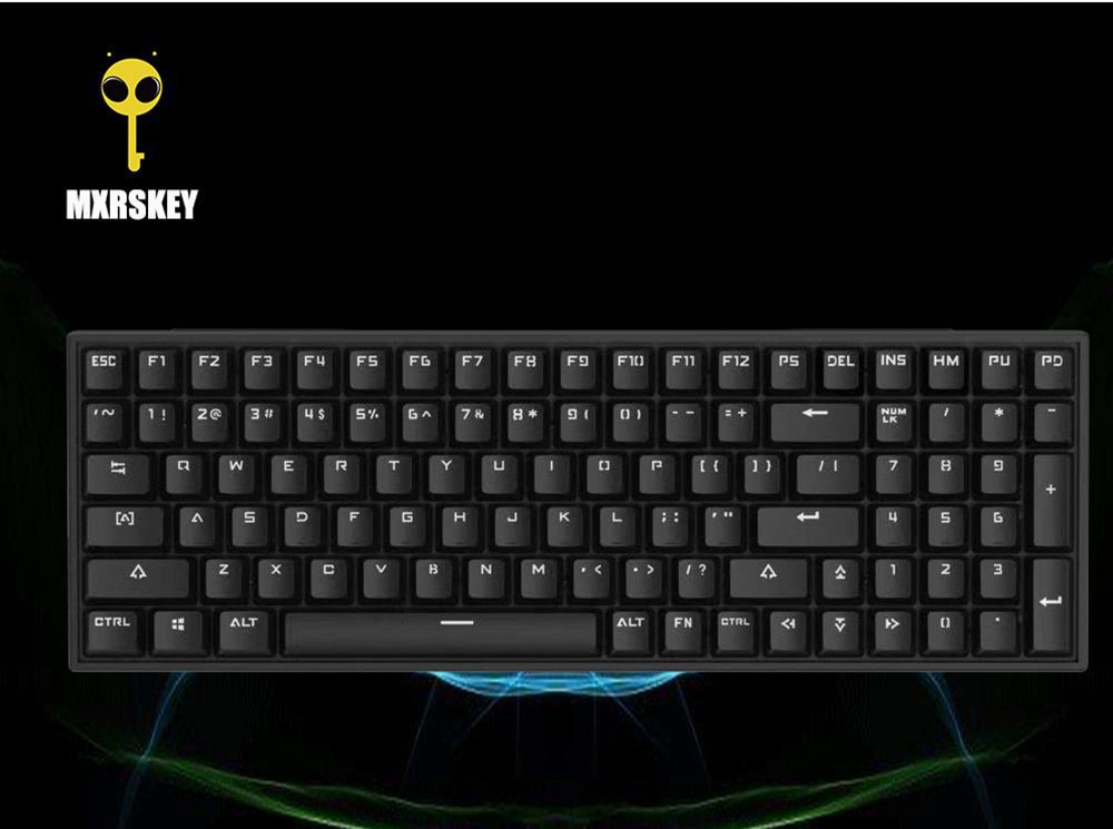 MXRSKEY 96U 96 key dual mode Bluetooth 5.0 Mechanical Keyboard lighting effect RGB switch led type c software macro MXRSKEY 96U 96 key dual mode Bluetooth 5.0 Mechanical Keyboard lighting effect RGB switch led type c software macro