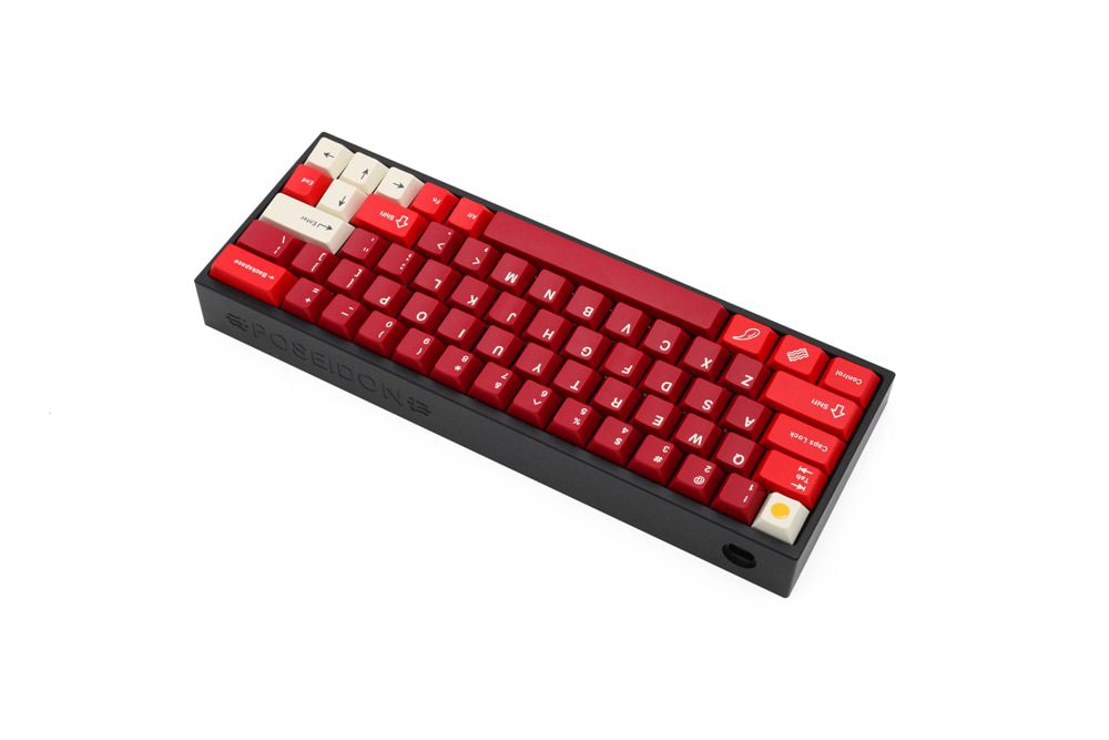 Poseidon PSD60 Case Anodized Aluminium or Coating case for mechanical keyboard Black Silver Grey White Red Blue gh60 xd60 xd64 Poseidon PSD60 Case Anodized Aluminium or Coating case for mechanical keyboard Black Silver Grey White Red Blue gh60 xd60 xd64