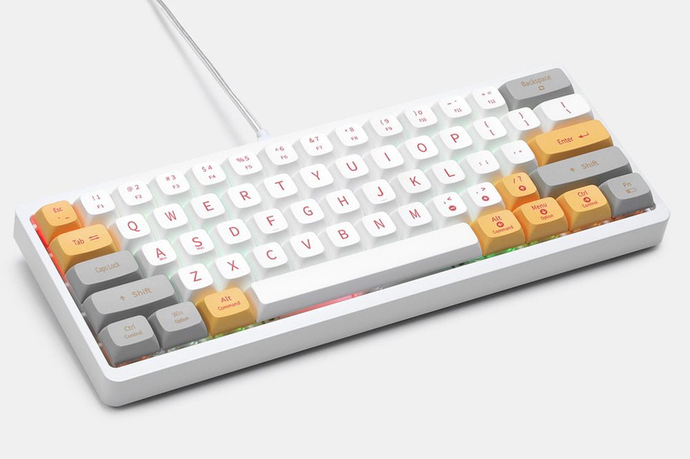 ABM641 ABM 60% Dual Mode Bluetooth hot swappable Mechanical Keyboard Kit support rgb switch leds type c software ABM641 ABM 60% Dual Mode Bluetooth hot swappable Mechanical Keyboard Kit support rgb switch leds type c software