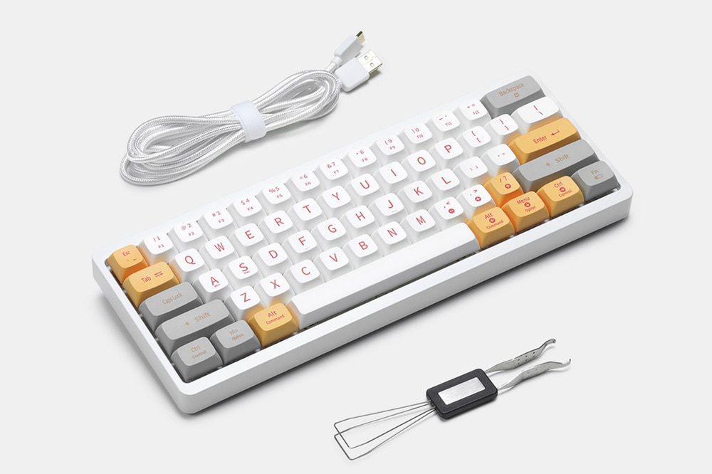 ABM641 ABM 60% Dual Mode Bluetooth hot swappable Mechanical Keyboard Kit support rgb switch leds type c software ABM641 ABM 60% Dual Mode Bluetooth hot swappable Mechanical Keyboard Kit support rgb switch leds type c software