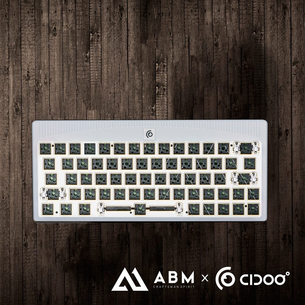 ABM64 ABM 64 Anodized Aluminum Mechanical Keyboard Kit 60% Hot Swappable Switch Bluetooth 5.0 2.4G Cable Mode RGB Led Type c ABM64 ABM 64 Anodized Aluminum Mechanical Keyboard Kit 60% Hot Swappable Switch Bluetooth 5.0 2.4G Cable Mode RGB Led Type c