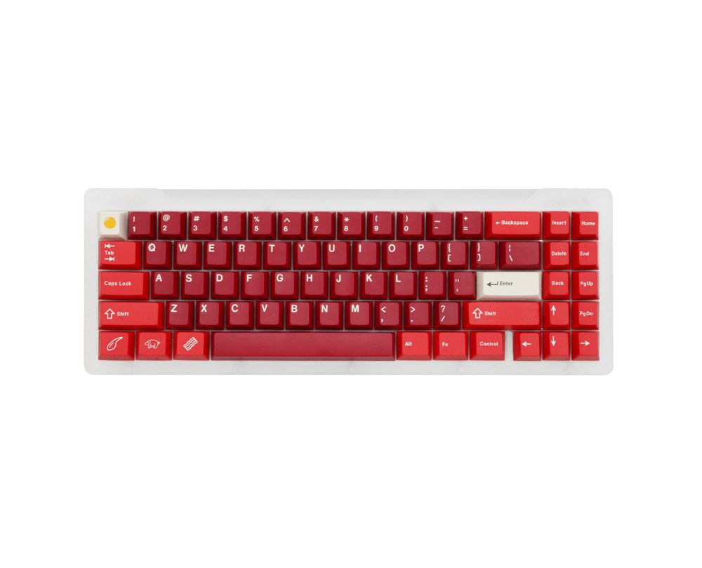 DOPOKEY 71 Mechanical Keyboard kit 71 key PCB CASE hot swappable switch support lighting effects with RGB switch led type c