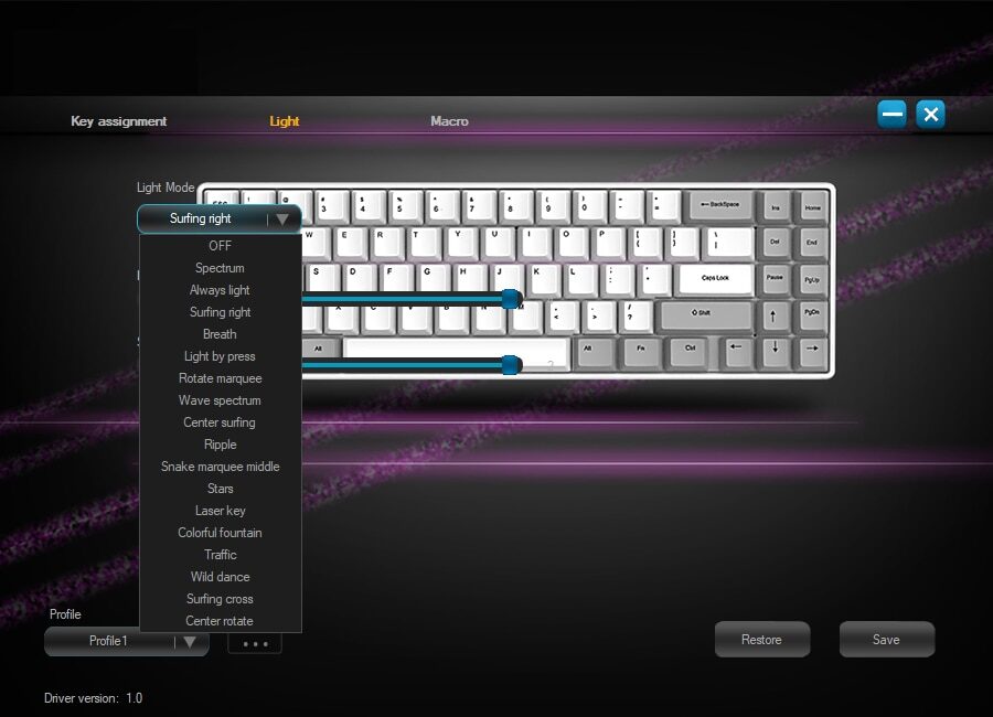 DOPOKEY 71 Mechanical Keyboard kit 71 key PCB CASE hot swappable switch support lighting effects with RGB switch led type c