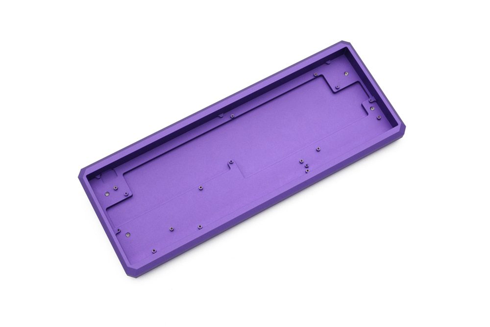 Light Edge 60% Anodized Aluminium Case for mechanical keyboard purple grey for gh60 xd64 gk61 gk64 Light Edge 60% Anodized Aluminium Case for mechanical keyboard purple grey for gh60 xd64 gk61 gk64