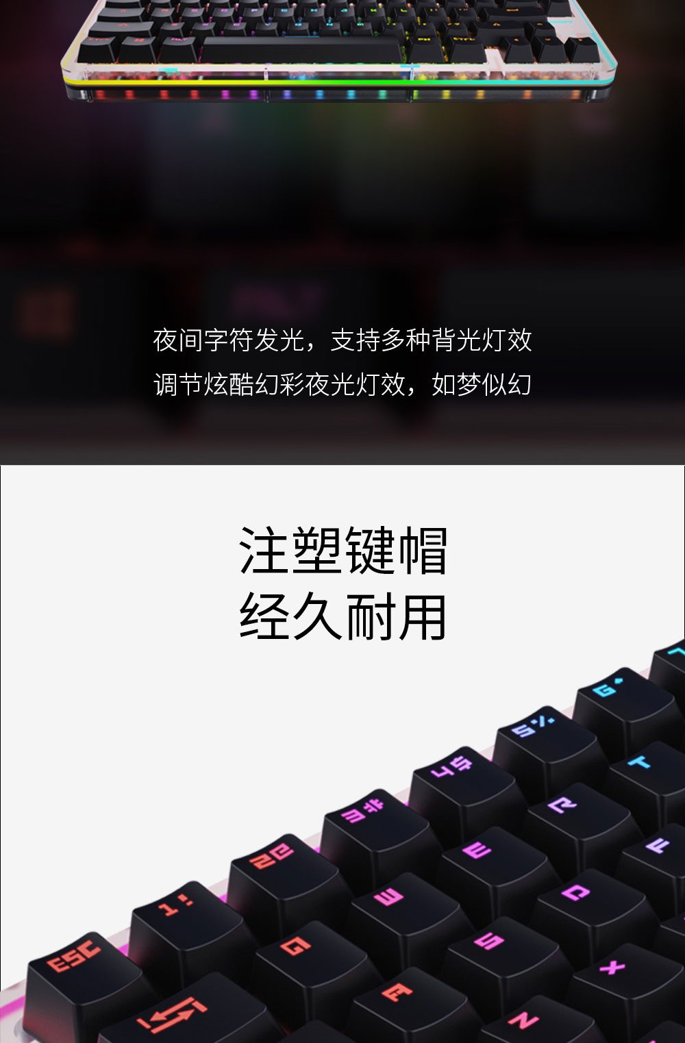 DNA65 65% Custom Mechanical Keyboard Kit PCB CASE hot swappable switch support lighting effects with RGB switch led DNA65 65% Custom Mechanical Keyboard Kit PCB CASE hot swappable switch support lighting effects with RGB switch led