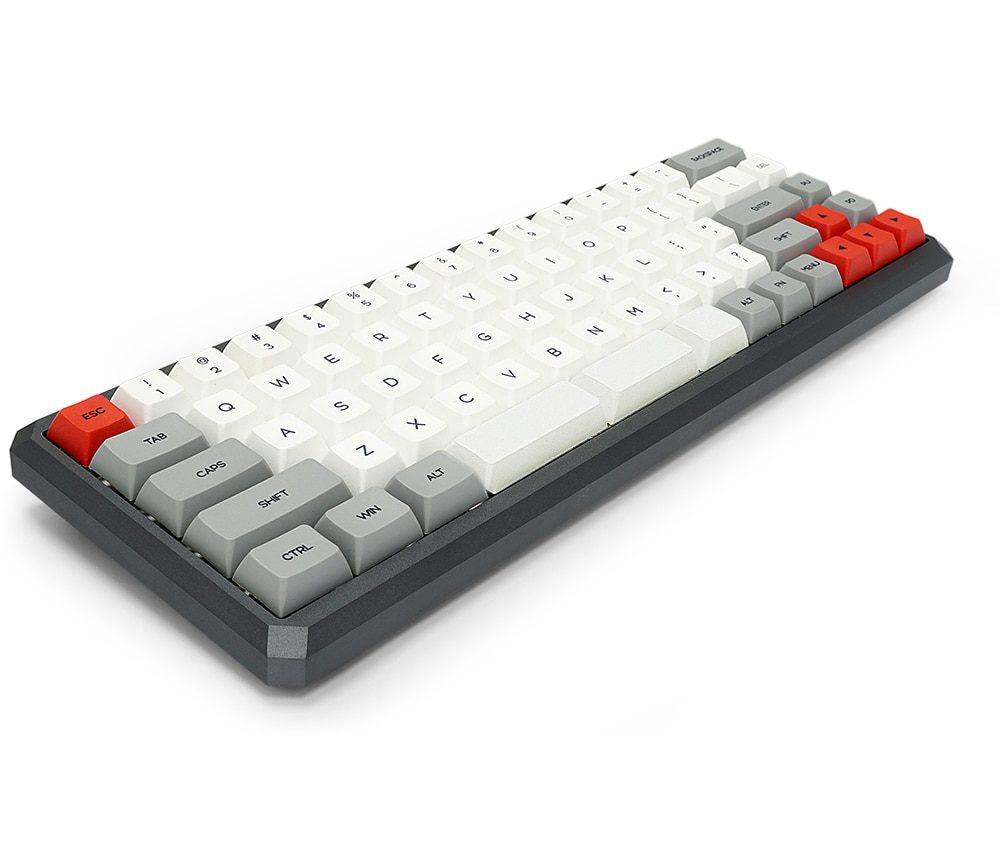 gk68xs gk68x gk68 hot swappable bluetooth wire wireless dual mode Custom Mechanical Keyboard rgb switch leds type c has software gk68xs gk68x gk68 hot swappable bluetooth wire wireless dual mode Custom Mechanical Keyboard rgb switch leds type c has software