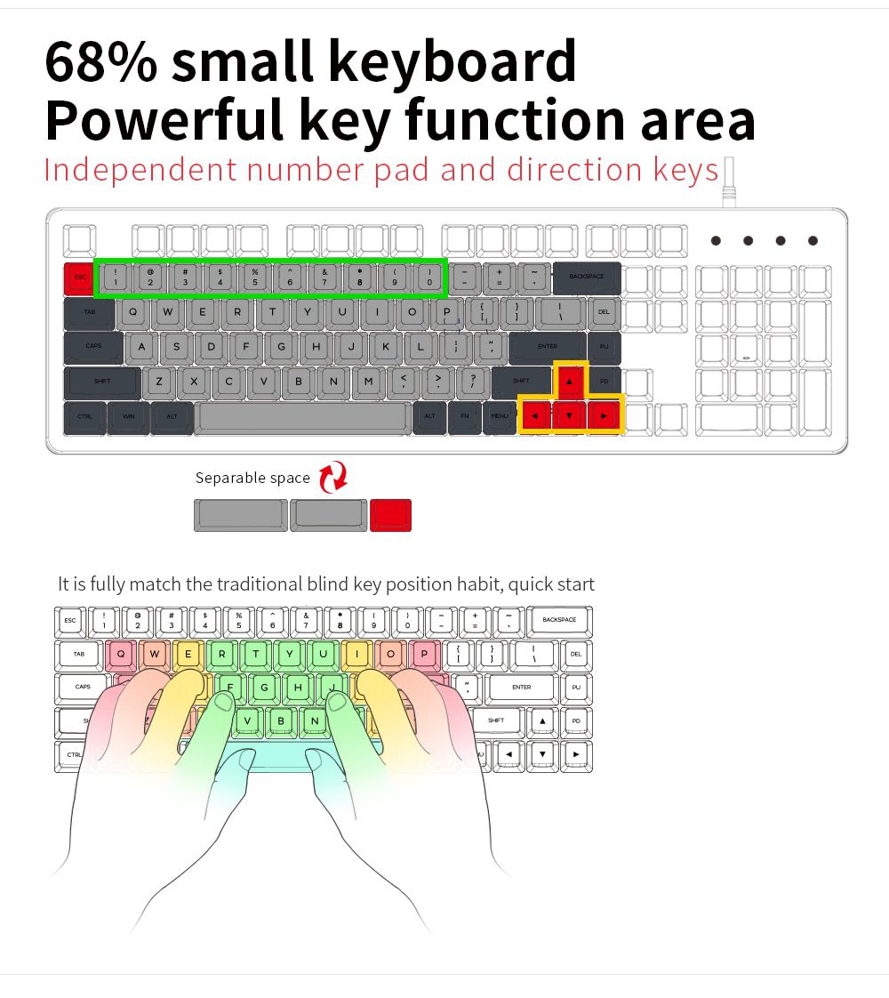gk68xs gk68x gk68 hot swappable bluetooth wire wireless dual mode Custom Mechanical Keyboard rgb switch leds type c has software gk68xs gk68x gk68 hot swappable bluetooth wire wireless dual mode Custom Mechanical Keyboard rgb switch leds type c has software
