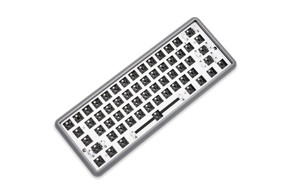 DOPOKEY 61 Mechanical Keyboard Kit 61 key 60% PCB CNC CASE hot swappable switch lighting effects with RGB switch led type c