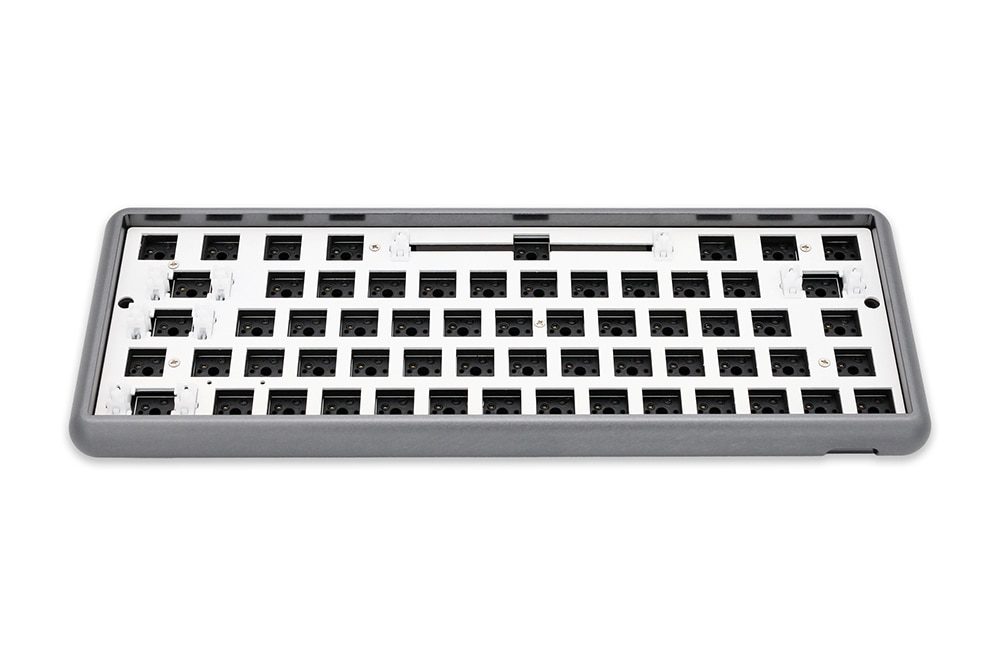DOPOKEY 61 Mechanical Keyboard Kit 61 key 60% PCB CNC CASE hot swappable switch lighting effects with RGB switch led type c