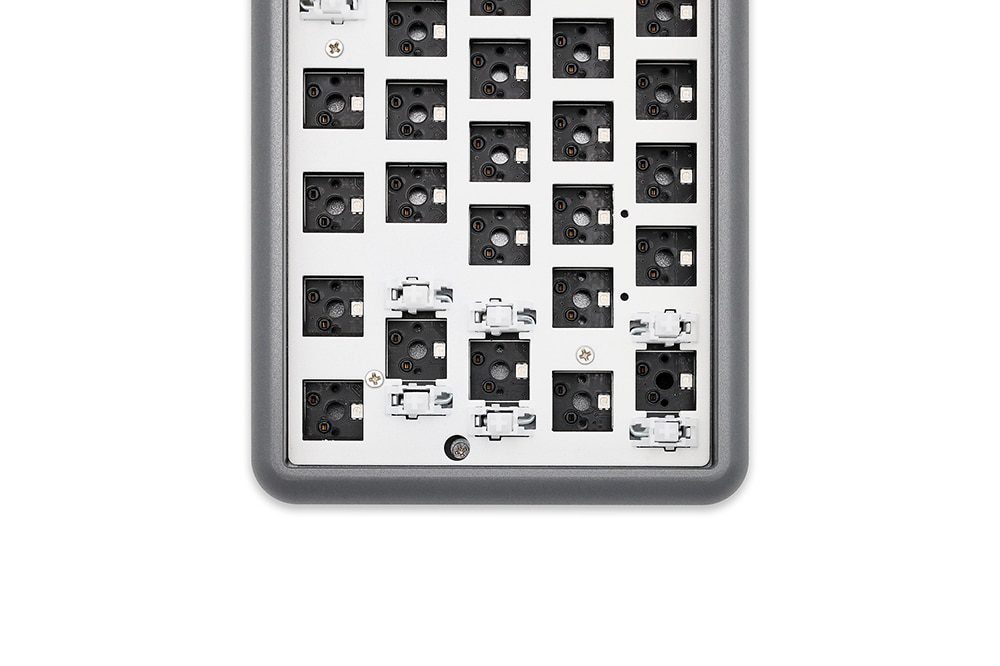 DOPOKEY 61 Mechanical Keyboard Kit 61 key 60% PCB CNC CASE hot swappable switch lighting effects with RGB switch led type c