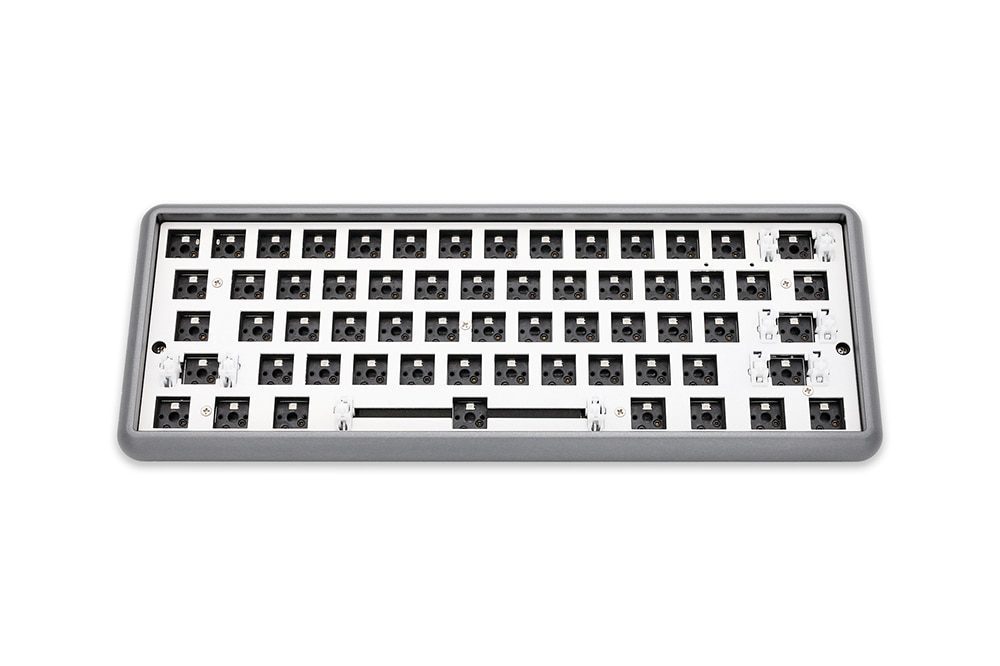 DOPOKEY 61 Mechanical Keyboard Kit 61 key 60% PCB CNC CASE hot swappable switch lighting effects with RGB switch led type c