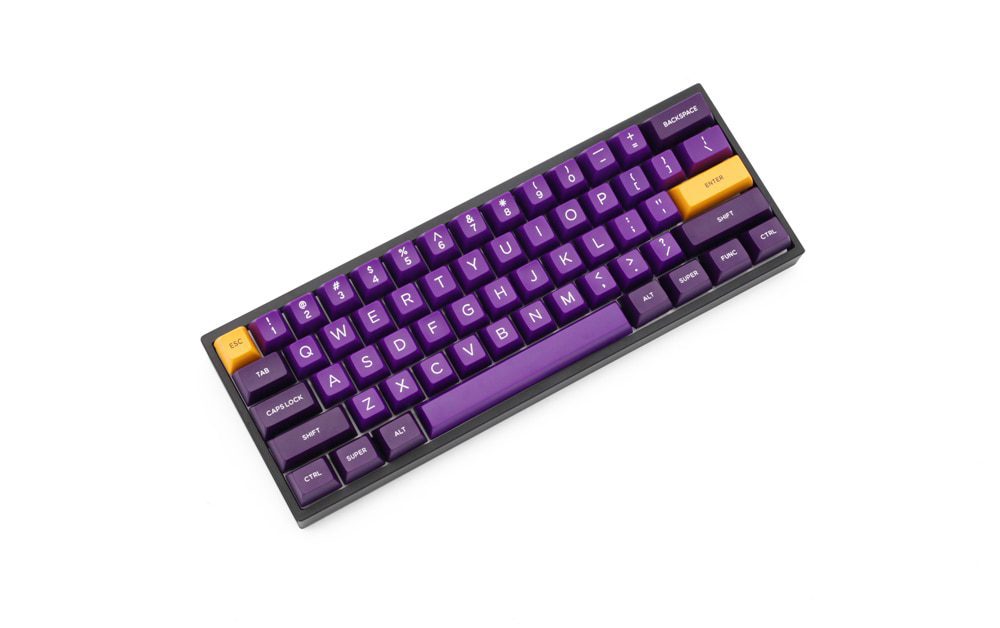 bm60 bm60rgb BM60 poker rgb 60% gh60 hot swappable Custom Mechanical Keyboard PCB program qmk rgb switch underglow type c
