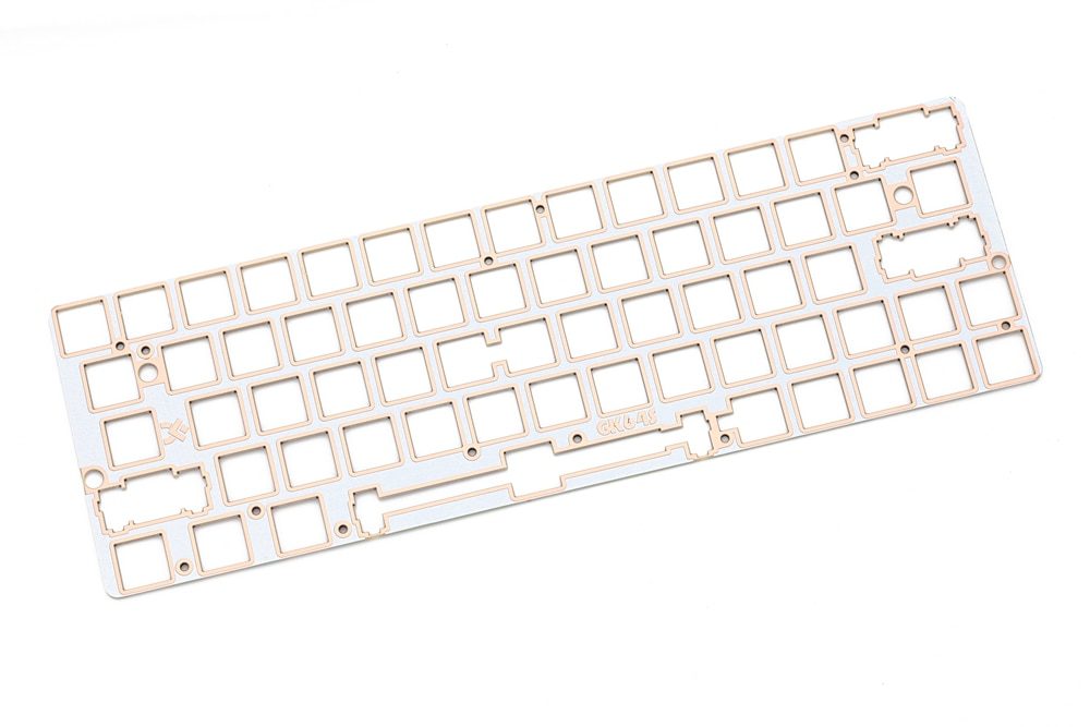 60% Aluminum Mechanical Keyboard glass fiber Plate support gk64 gk64s xd64 xd60 only support plate mount stabilizer 60% Aluminum Mechanical Keyboard glass fiber Plate support gk64 gk64s xd64 xd60 only support plate mount stabilizer