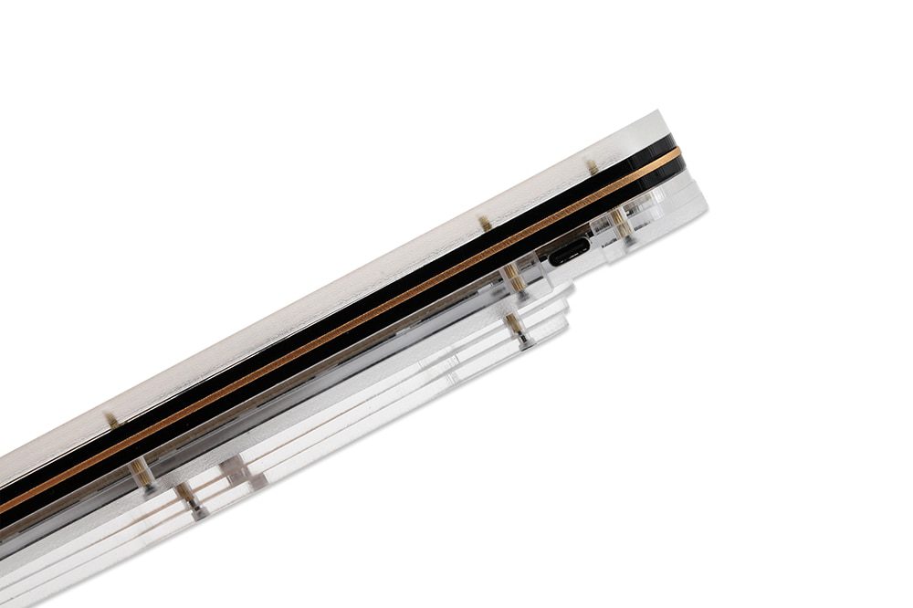 DNA DNA59 50% Kit Custom Mechanical Keyboard Kit PCB CASE hot swappable switch with RGB switch led support lighting effects 1U DNA DNA59 50% Kit Custom Mechanical Keyboard Kit PCB CASE hot swappable switch with RGB switch led support lighting effects 1U