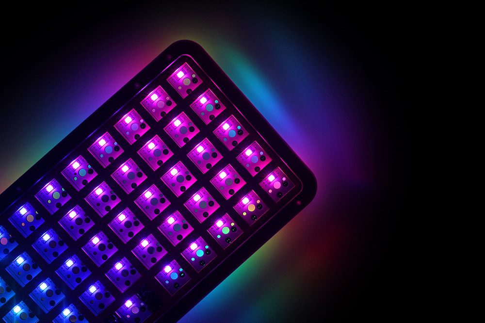 DNA DNA59 50% Kit Custom Mechanical Keyboard Kit PCB CASE hot swappable switch with RGB switch led support lighting effects 1U DNA DNA59 50% Kit Custom Mechanical Keyboard Kit PCB CASE hot swappable switch with RGB switch led support lighting effects 1U