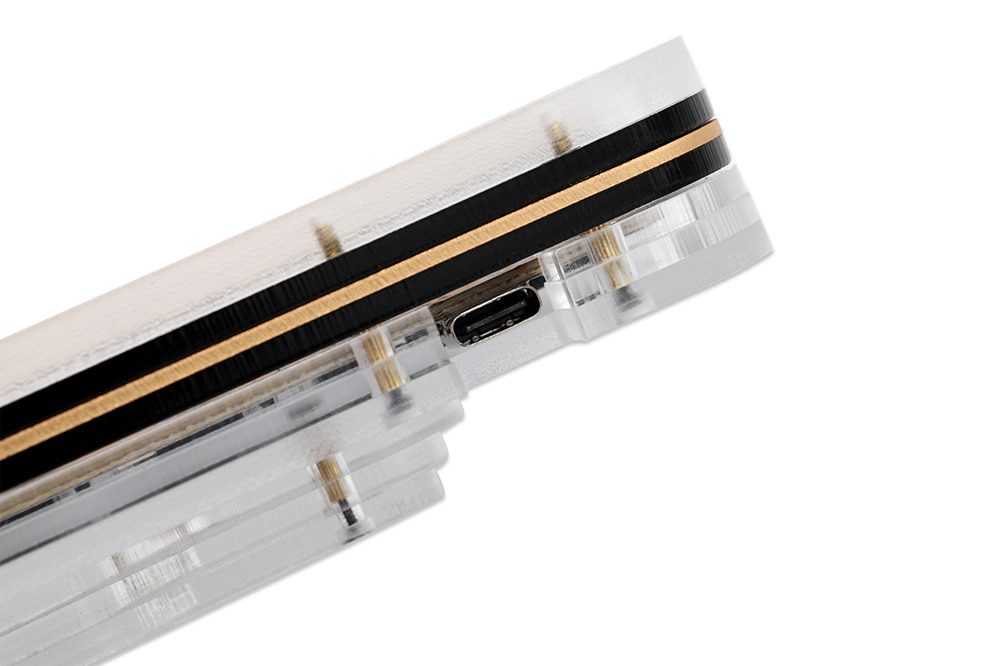 DNA DNA59 50% Kit Custom Mechanical Keyboard Kit PCB CASE hot swappable switch with RGB switch led support lighting effects 1U DNA DNA59 50% Kit Custom Mechanical Keyboard Kit PCB CASE hot swappable switch with RGB switch led support lighting effects 1U