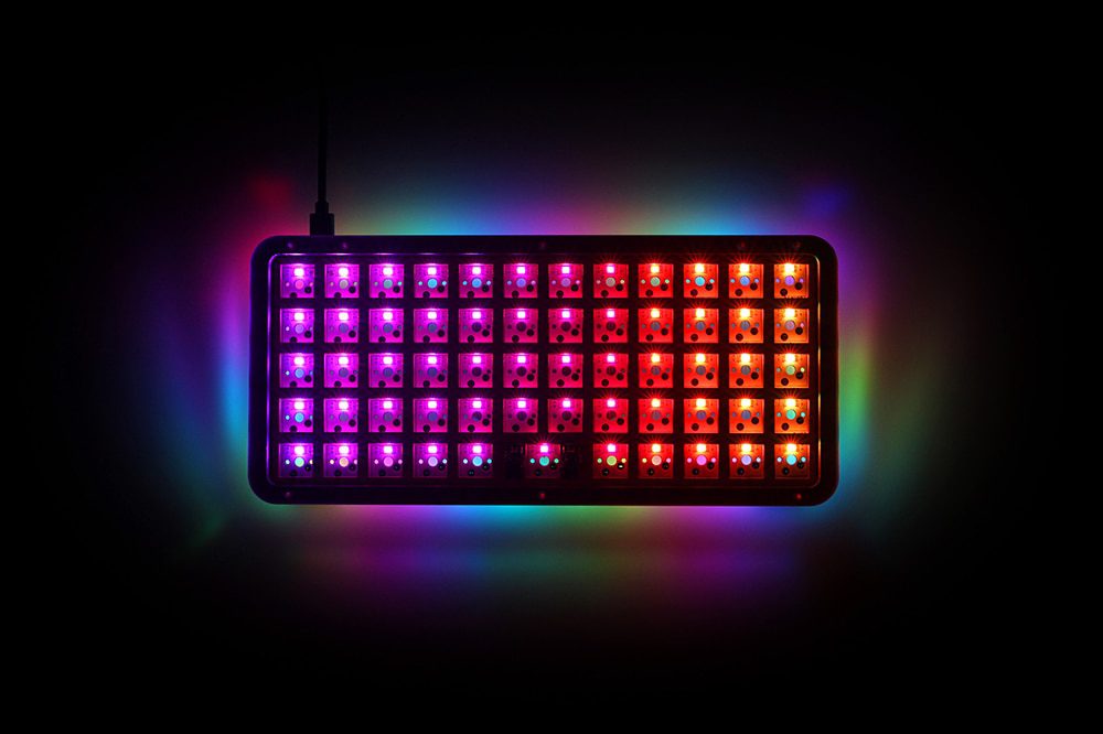 DNA DNA59 50% Kit Custom Mechanical Keyboard Kit PCB CASE hot swappable switch with RGB switch led support lighting effects 1U DNA DNA59 50% Kit Custom Mechanical Keyboard Kit PCB CASE hot swappable switch with RGB switch led support lighting effects 1U