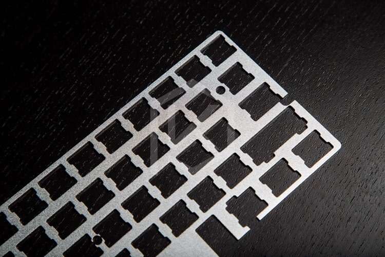 60% Aluminum Mechanical Keyboard Plate support Gh60 poker1/2/3 silver red gold purple black color