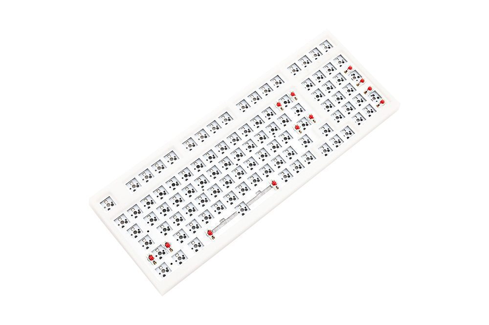 NextTime X98 98% Mechanical Keyboard kit PCB CASE hot swappable switch support lighting effects with RGB switch led type c NextTime X98 98% Mechanical Keyboard kit PCB CASE hot swappable switch support lighting effects with RGB switch led type c
