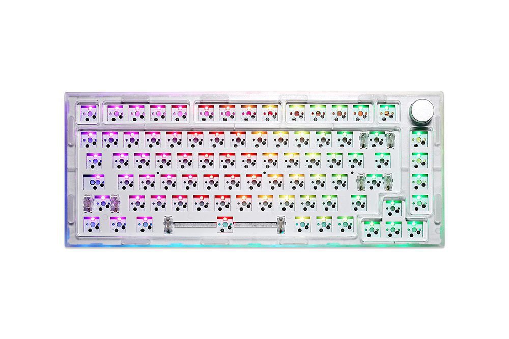 NextTime N75 X75 75% Bluetooth 2.4G 3 Mode Gasket Mechanical Keyboard kit PCB Hot Swappable Switch RGB led Next Time 75 NextTime N75 X75 75% Bluetooth 2.4G 3 Mode Gasket Mechanical Keyboard kit PCB Hot Swappable Switch RGB led Next Time 75