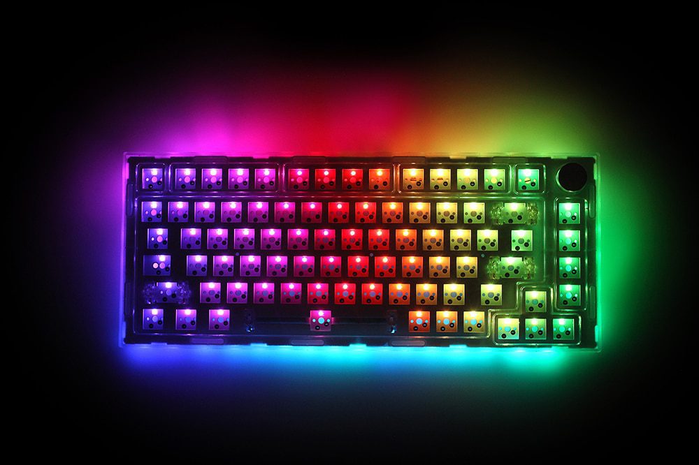 NextTime N75 X75 75% Bluetooth 2.4G 3 Mode Gasket Mechanical Keyboard kit PCB Hot Swappable Switch RGB led Next Time 75 NextTime N75 X75 75% Bluetooth 2.4G 3 Mode Gasket Mechanical Keyboard kit PCB Hot Swappable Switch RGB led Next Time 75