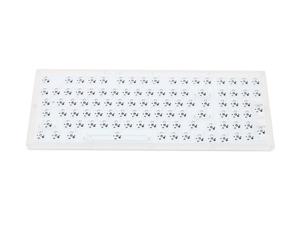 Feker Machinic 02 980 Mechanical Keyboard kit PCB CASE hot swappable switch support lighting effects with RGB switch led type c Feker Machinic 02 980 Mechanical Keyboard kit PCB CASE hot swappable switch support lighting effects with RGB switch led type c