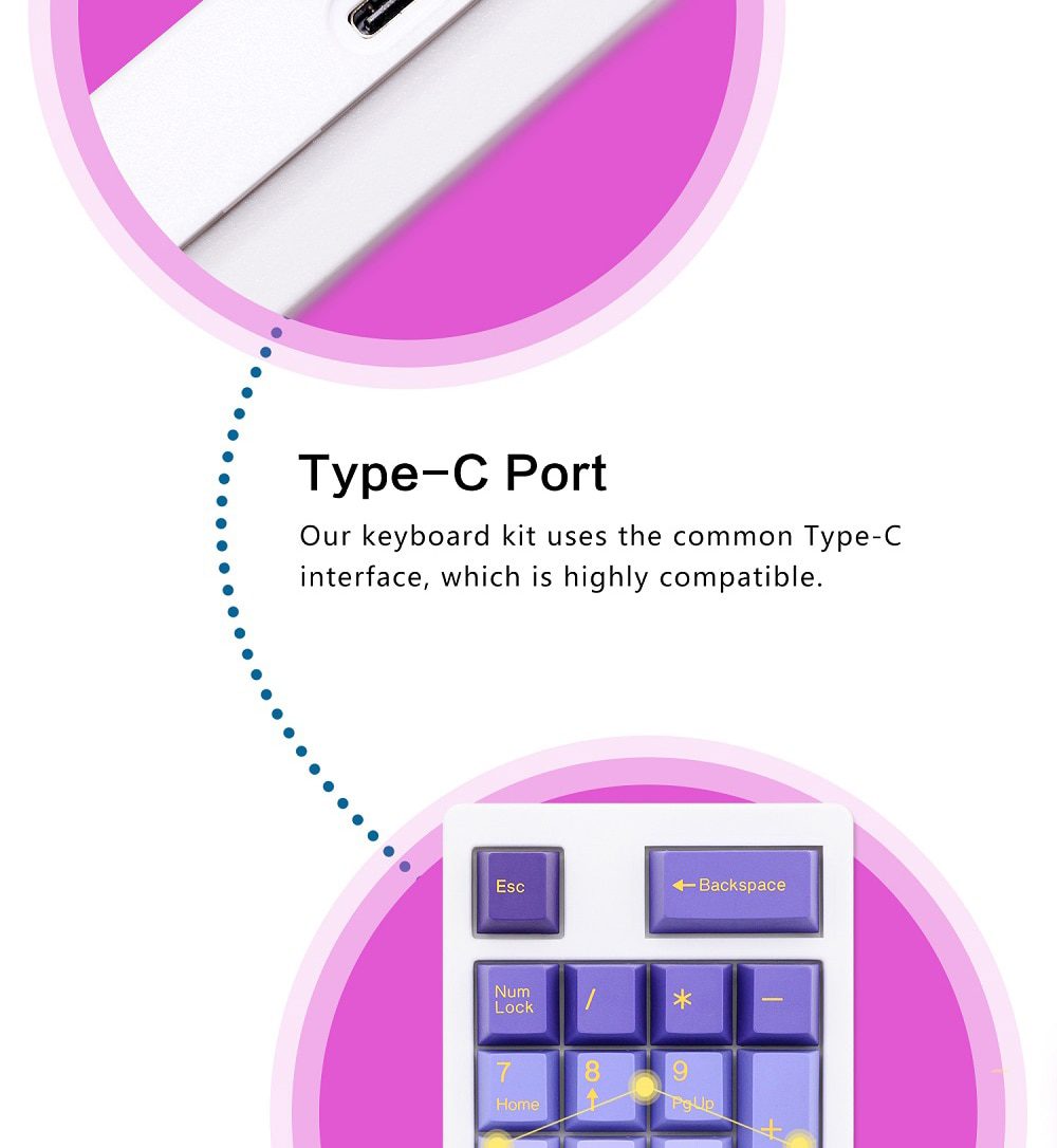 NextTime NT19 Numpad 19 20% Bluetooth 2.4G 3 Mode Gasket Mechanical Keyboard kit PCB Hot Swappable Switch RGB led Next Time 19 NextTime NT19 Numpad 19 20% Bluetooth 2.4G 3 Mode Gasket Mechanical Keyboard kit PCB Hot Swappable Switch RGB led Next Time 19