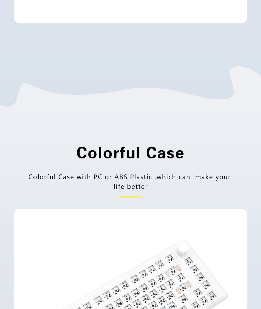 NextTime X75 75% Gasket Mechanical Keyboard kit PCB Hot Swappable Switch Lighting effects RGB switch led type c Next Time 75 NextTime X75 75% Gasket Mechanical Keyboard kit PCB Hot Swappable Switch Lighting effects RGB switch led type c Next Time 75
