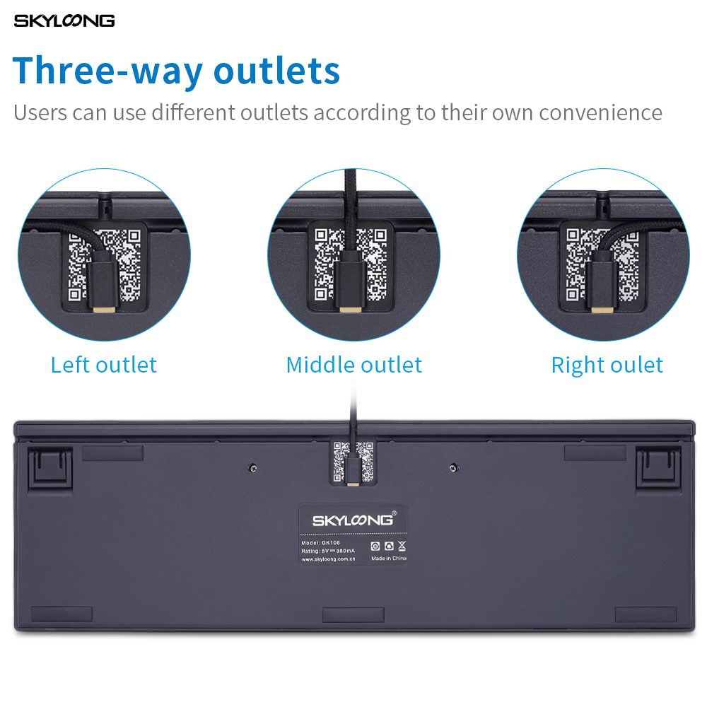 GK108 GK108S Dual Mode hot swappable 100% Custom Mechanical Keyboard Kit support rgb switch led type c software balck white case GK108 GK108S Dual Mode hot swappable 100% Custom Mechanical Keyboard Kit support rgb switch led type c software balck white case