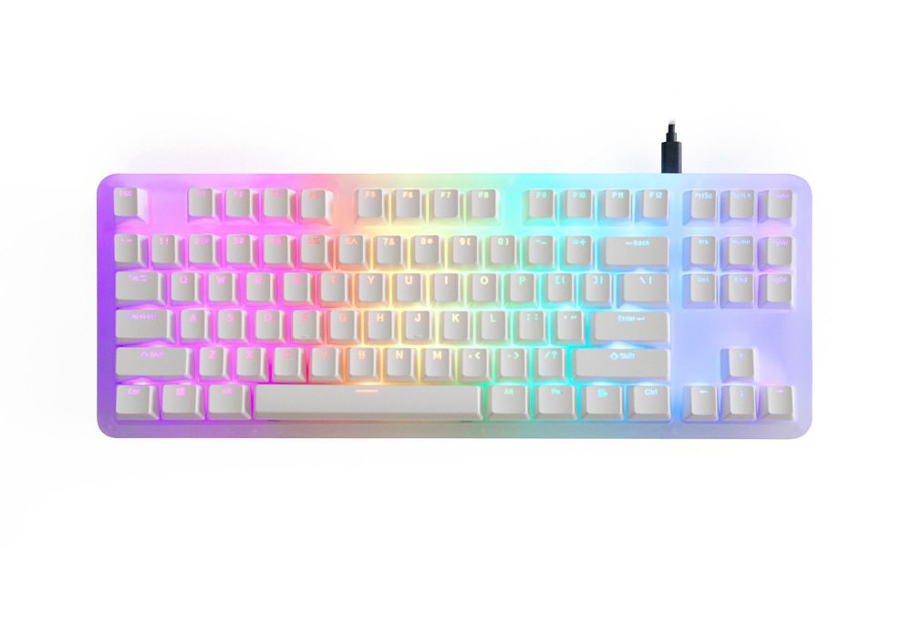 INKC 87 key Mechanical Keyboard kit 80% 87 TKL PCB Acrylic CASE hot swappable switch support lighting effects RGB switch led INKC 87 key Mechanical Keyboard kit 80% 87 TKL PCB Acrylic CASE hot swappable switch support lighting effects RGB switch led
