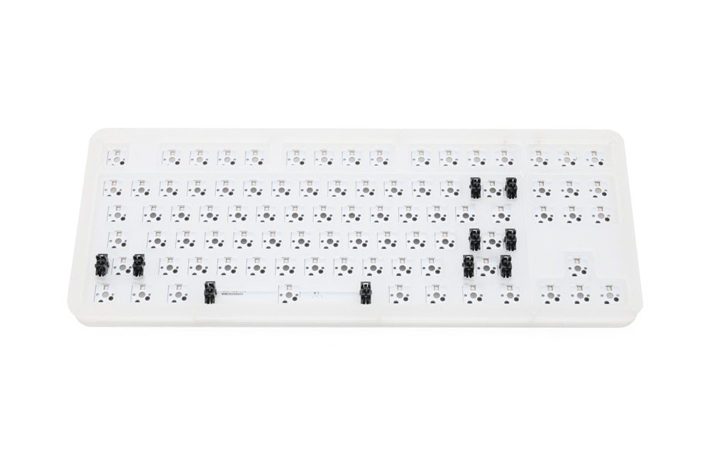 INKC 87 key Mechanical Keyboard kit 80% 87 TKL PCB Acrylic CASE hot swappable switch support lighting effects RGB switch led INKC 87 key Mechanical Keyboard kit 80% 87 TKL PCB Acrylic CASE hot swappable switch support lighting effects RGB switch led