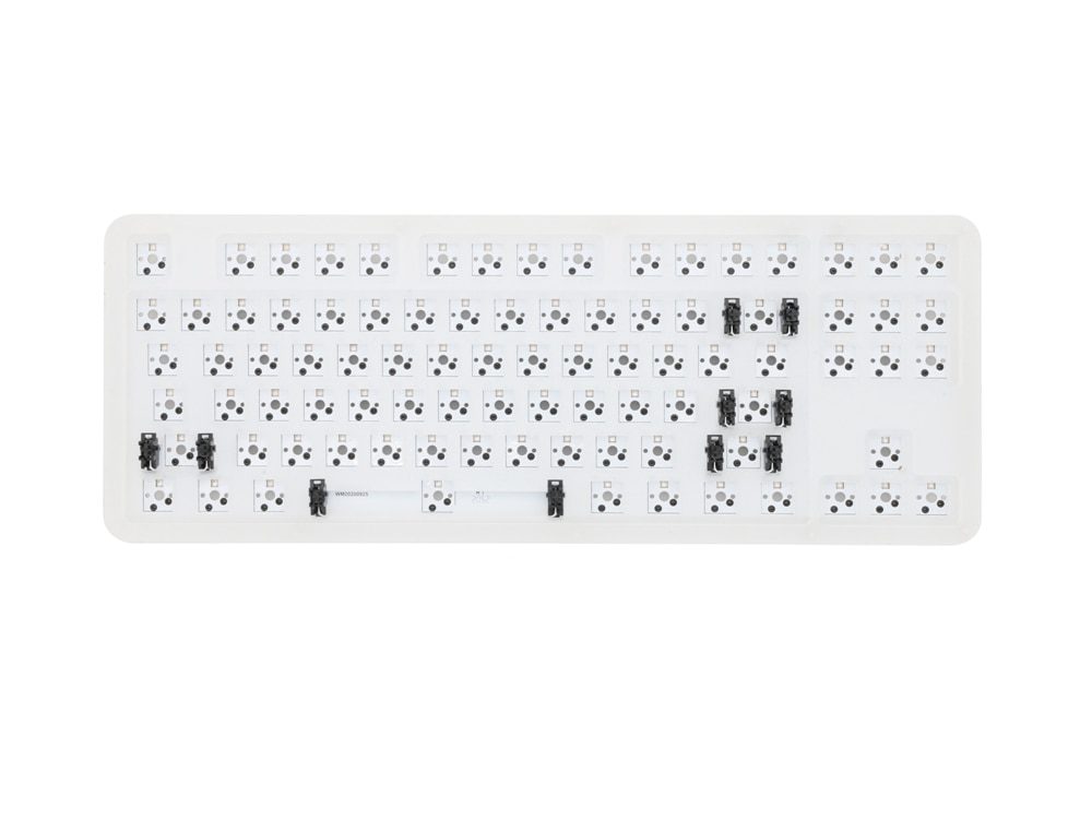 INKC 87 key Mechanical Keyboard kit 80% 87 TKL PCB Acrylic CASE hot swappable switch support lighting effects RGB switch led INKC 87 key Mechanical Keyboard kit 80% 87 TKL PCB Acrylic CASE hot swappable switch support lighting effects RGB switch led