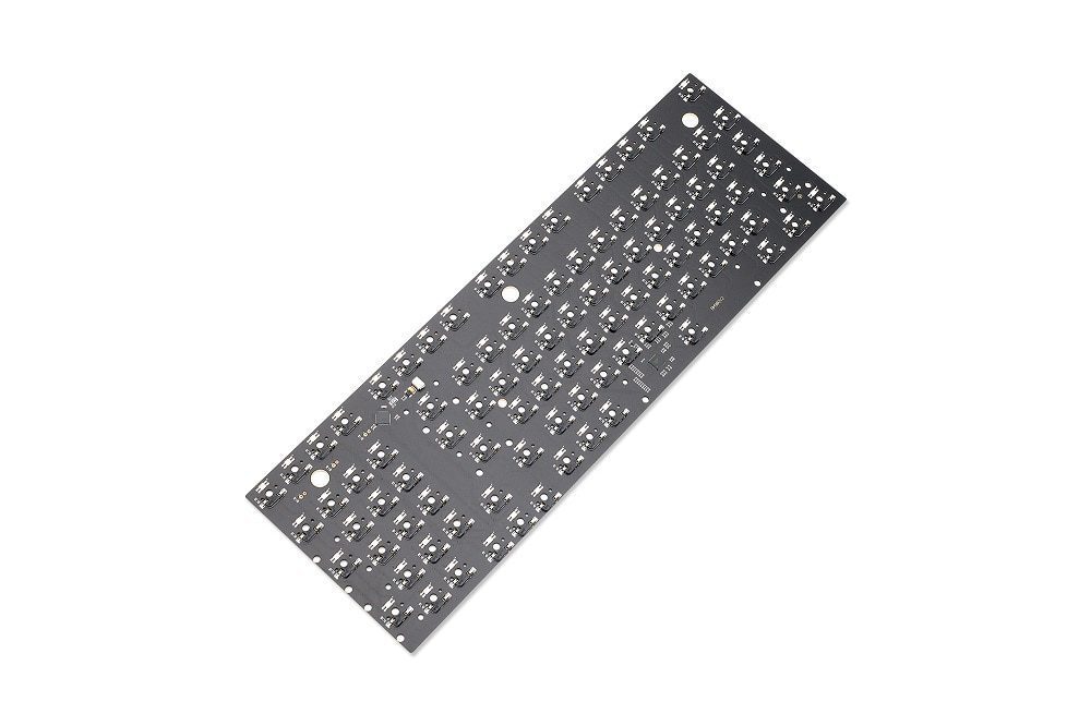 bm980rgb bm980 rgb hot swappable Custom Mechanical Keyboard PCB programmed qmk VIA firmware full rgb switch underglow type c